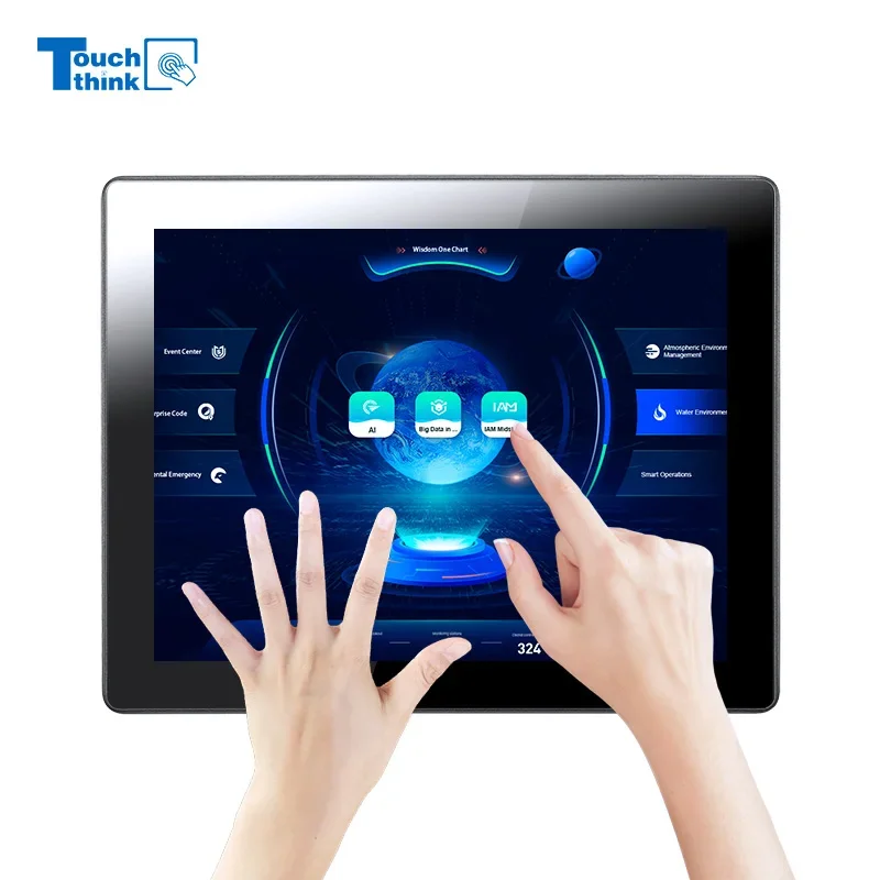 Case Mesh Panel - Touchthink 10-punktowy ekran dotykowy HMI IP65