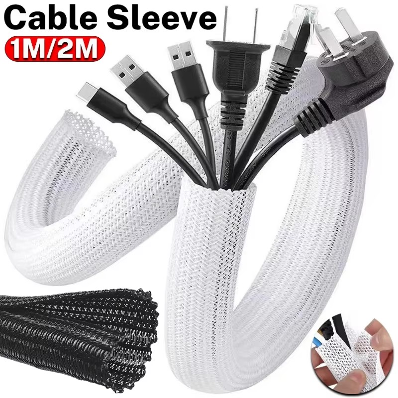 Cable Sleeve Braided - Rurka ochronna kabli samozaciskowa PET pleciona