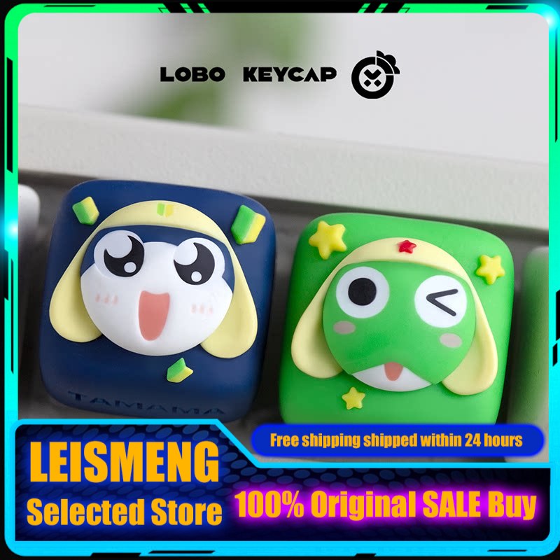 Gaming Accessories Cute - Klawisze mechaniczne z motywem anime Keroro,