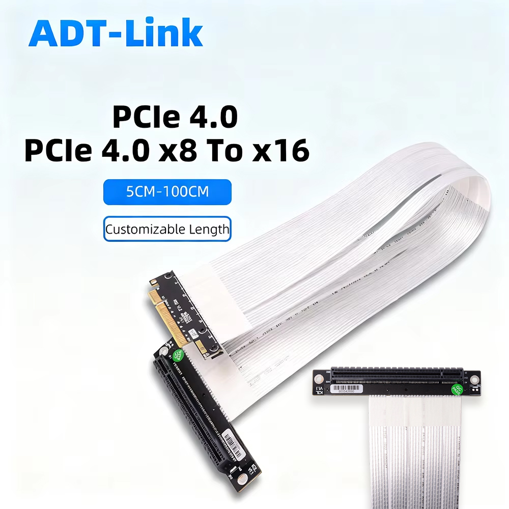 Vertical Gpu Bracket - Kabel przedłużający ADT-Link PCIE 4.0 3.0