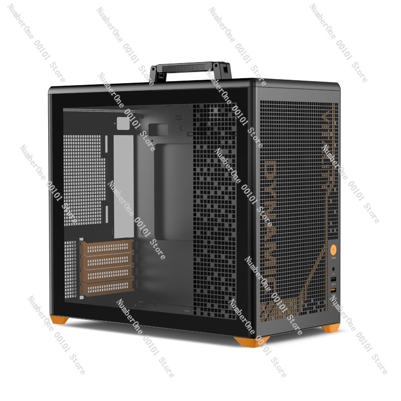 Case Mesh Panel - Przenośna obudowa komputera MATX z bocznym