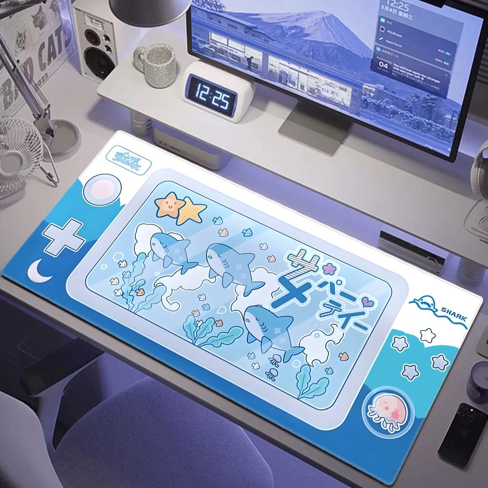 Gaming Accessories Officeworks - Podkładka pod mysz Cute Shark Party,