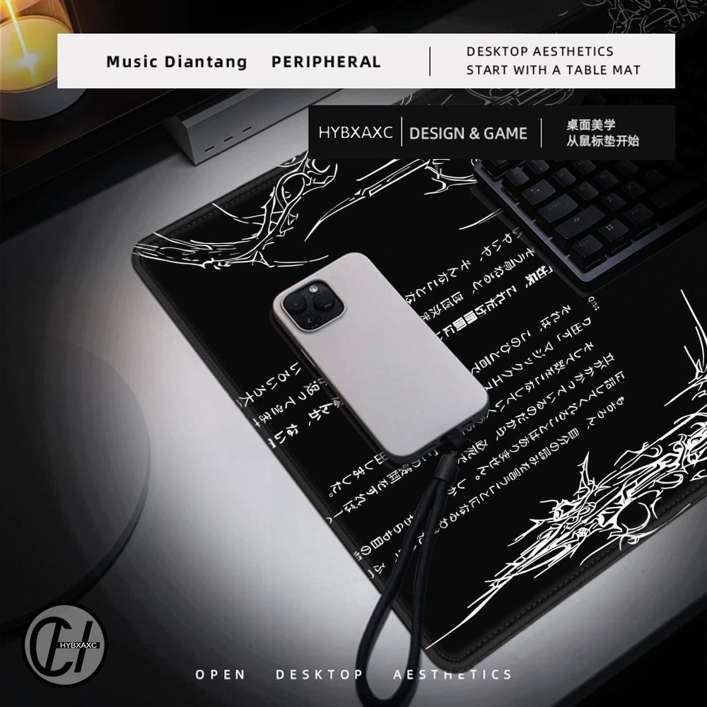 Czarno-biała podkładka na biur – Gaming Accessories White recenzja i cena