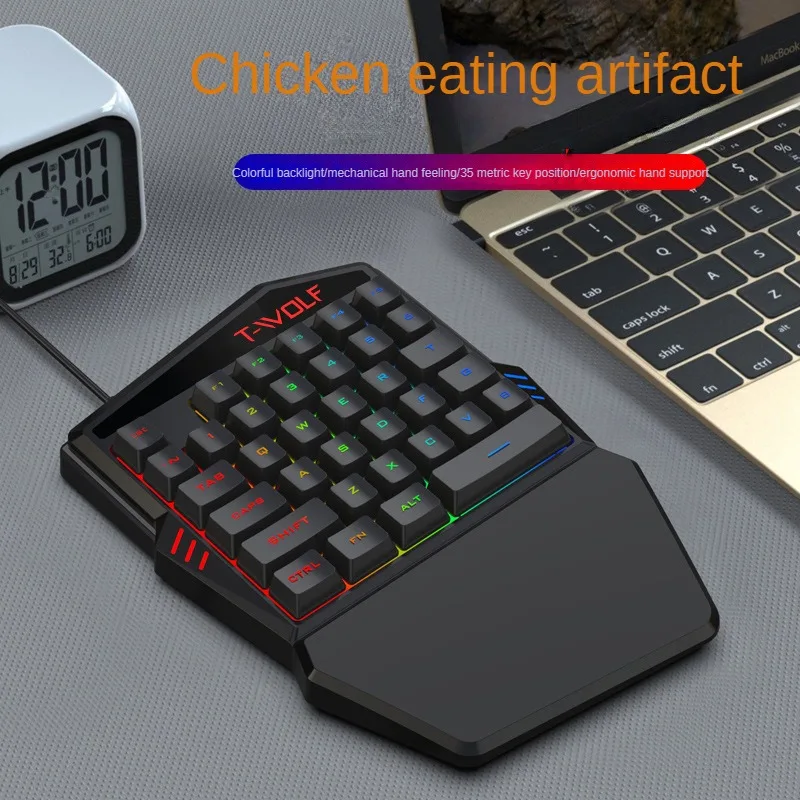 T-WOLF TF900 jednoręczny zesta – Gaming Hand Accessories recenzja i cena