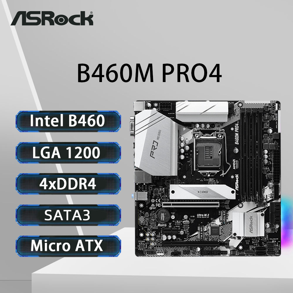 Płyta główna ASRock B460M PRO4 – Intel Cpu Core I9 recenzja i cena