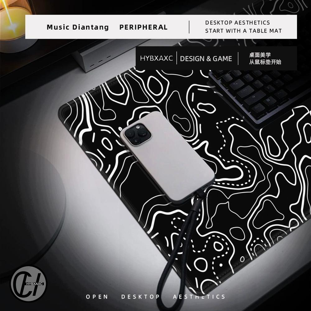 Podkładka pod mysz z mapą topo – Gaming Accessories White recenzja i cena