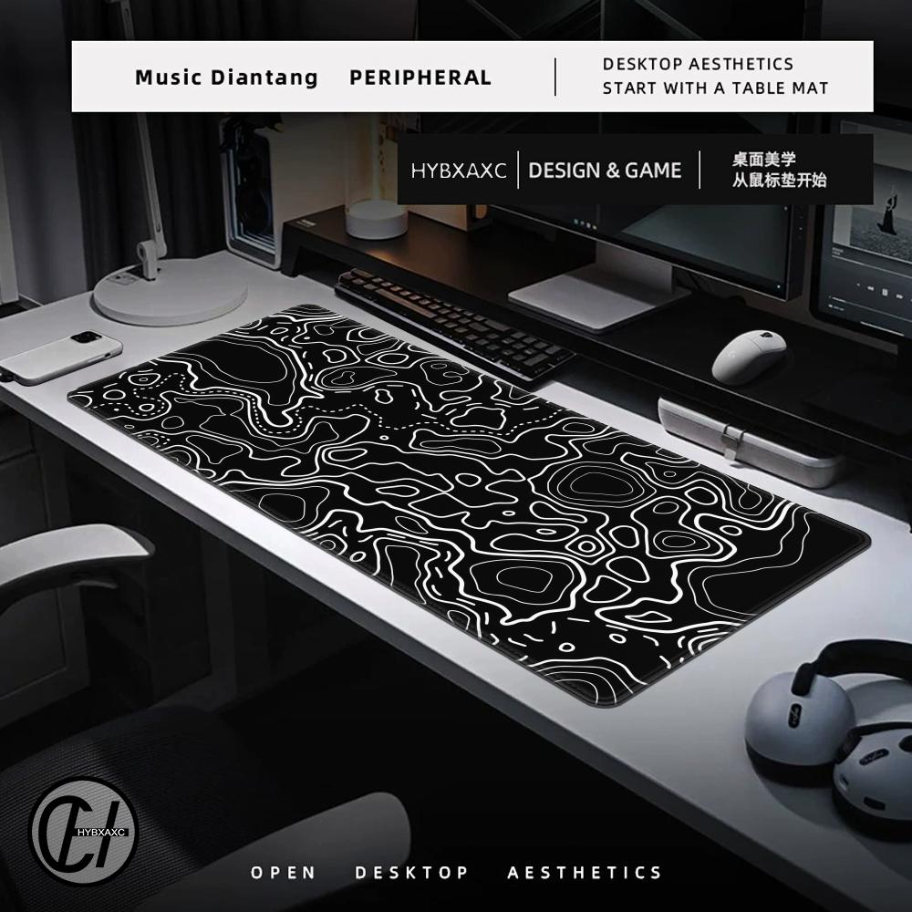 Podkładka pod mysz z mapą topo – Gaming Accessories White recenzja i cena