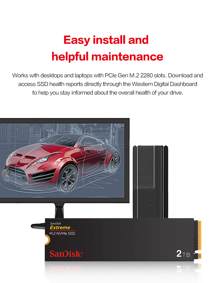SanDisk Extreme M.2 2280 NVMe  – Samsung Ssd 980 Pro recenzja i cena
