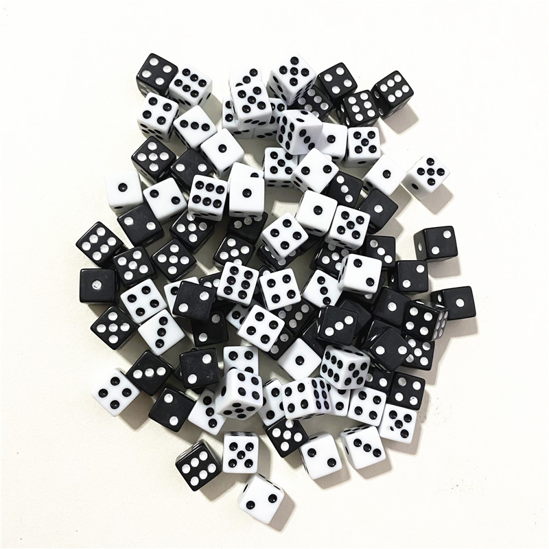 50 sztuk 10 mm akrylowych kółe – Gaming Accessories White recenzja i cena