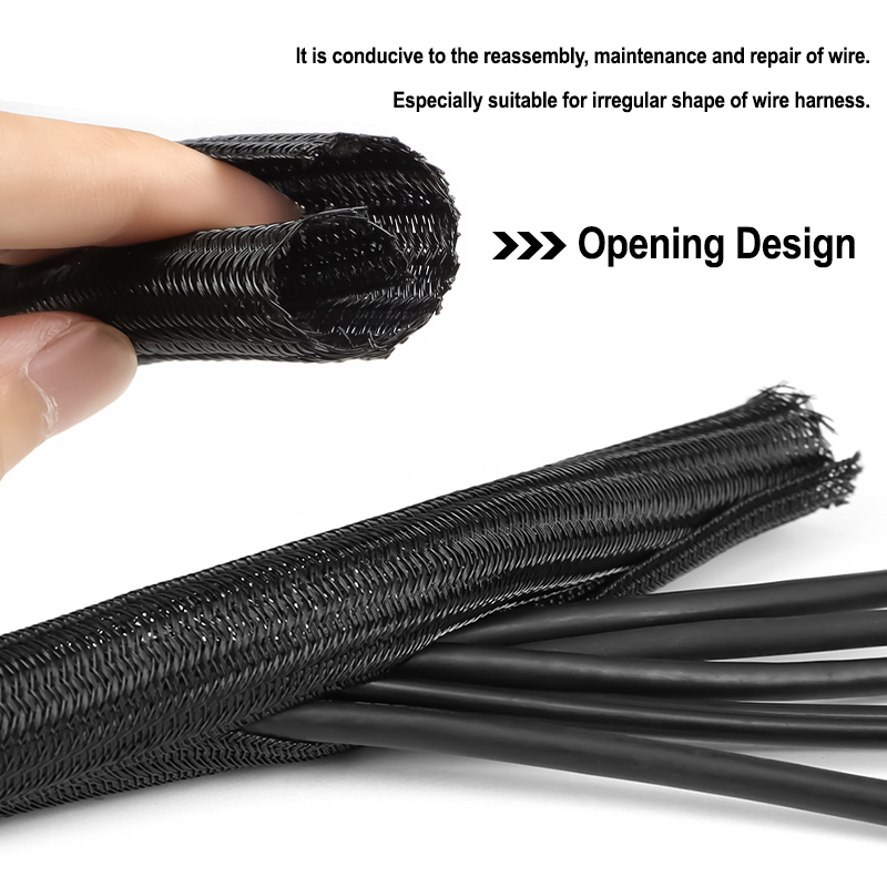 2/10m Czarna Oplotka Samozacis – Cable Sleeve Braided recenzja i cena