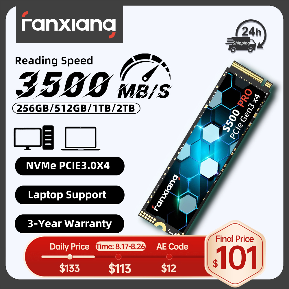 Fanxiang S500 Pro M.2 SSD NVMe – Samsung Ssd 980 Pro recenzja i cena