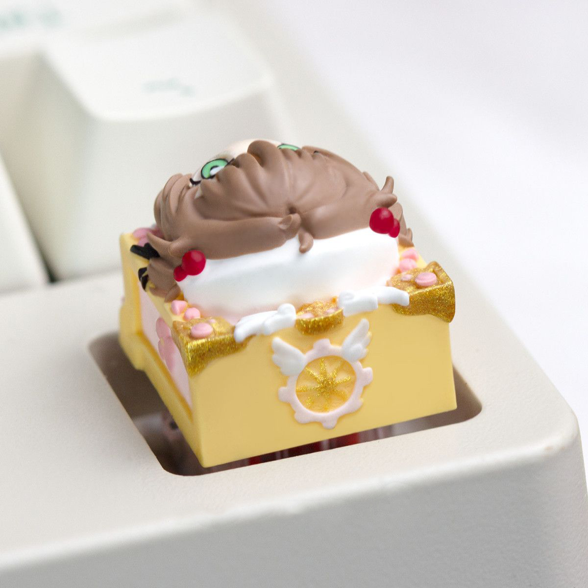 Anime Sakura Keycaps Ręcznie r – Gaming Hand Accessories recenzja i cena