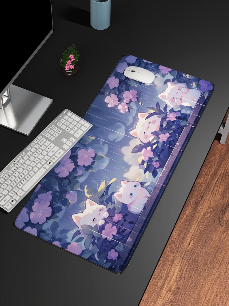 Kawaii Cats in the Rain Duża p – Gaming Accessories Officeworks recenzja i cena