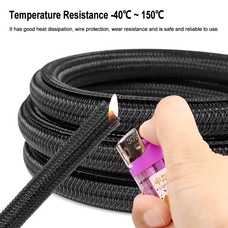 Oplot PET czarny, oplot z plec – Cable Sleeve Braided recenzja i cena