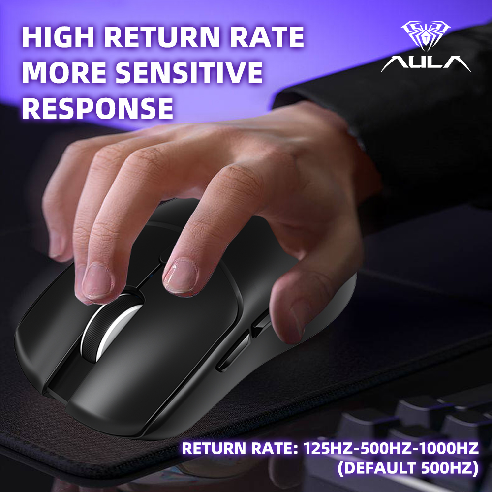 Mysz bezprzewodowa AULA SC580X – Gaming Hand Accessories recenzja i cena