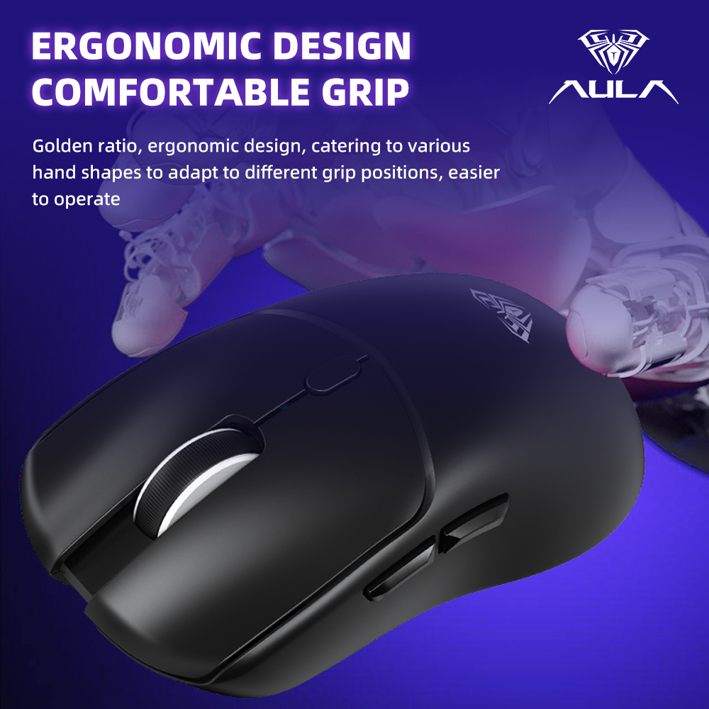 Mysz bezprzewodowa AULA SC580X – Gaming Hand Accessories recenzja i cena