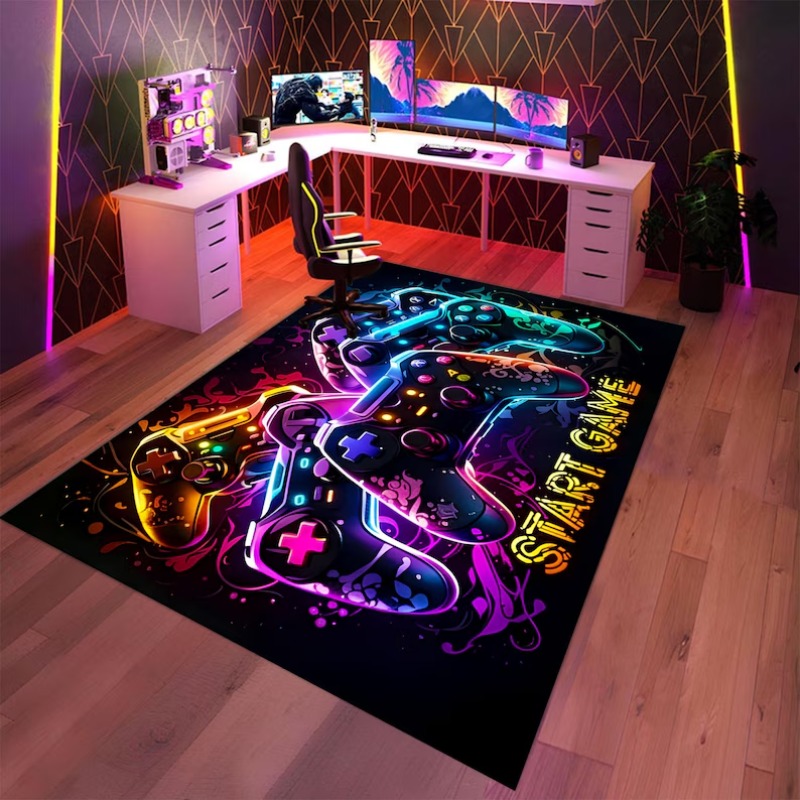 Dywan z motywem neonowego kont – Gaming Hand Accessories recenzja i cena